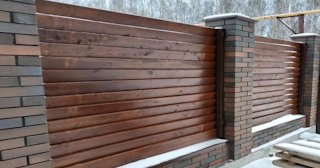 Столбы для забора из кирпича в Тюмени - Выгодные цены от 3235 рублей